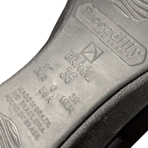 Piccadilly| Women Orthopedic Fashion in Comfort Formal Small Heels Black Shoes - Picture 2 of 8